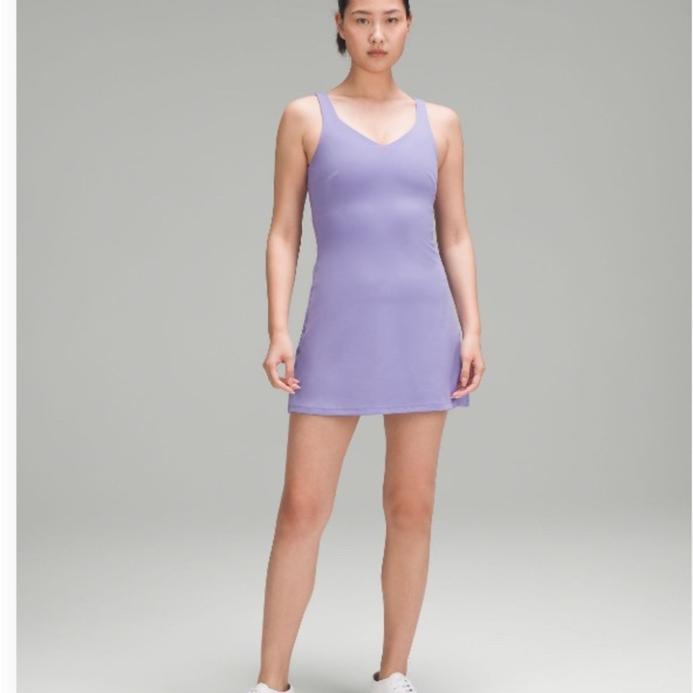 lululemon athletica align dress in lilac